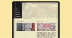 Desktop Screenshot of adoquinesconcre.com
